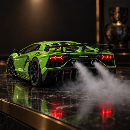 MistGarage Lamborghini Aventador SVJ mit Nebel